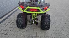 Dětská čtyřtaktní čtyřkolka ATV MiniRocket Troodon Deluxe 125ccm, 3+1, 8 kola, šedo-zelená (8)