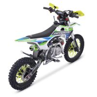 Pitbike MiniRocket DK110 14/12 řazení bez spojky poloautoma, el startér, sedlo 70cm modrý (2)