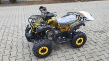 Dětská čtyřtaktní čtyřkolka ATV Toronto 125ccm, 1 rych. poloaut, 7 kola, žluty maskáč (5)