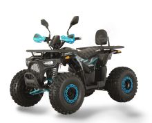 Dětská elektro čtyřkolka ATV MiniRocket Hunter II 1500W 60V diferenciál 8 kola modrá