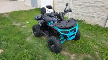 Dětská čtyřtaktní čtyřkolka ATV MiniRocket Troodon Deluxe 125ccm, 3+1, 8 kola, černo-modrá (16)