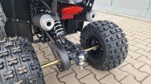Dětská čtyřtaktní čtyřkolka ATV Hunter II 125ccm, 3 rych. poloautomat 8 kola, modrá (24)