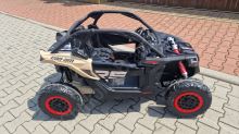 Dětská elektrická buggy Can-am Maverick X RS TURBO RR LCD+4x200w 2x24V EVA- černá (13)