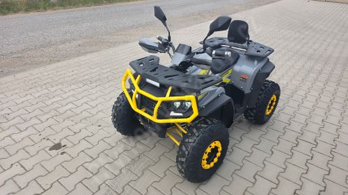 Dětská elektro čtyřkolka ATV MiniRocket RockRider 1800W 60V,nejvýkonnější, 8 kola, šedá