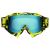 Žluté Cross/MTB brýle - modro-zelené sklo