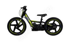 Dětská elektrická motorka PUSH MAXI 16 Samolepy  Růžovo/Modrá, Zeleno/Modrá, Modro/Zelená (25)
