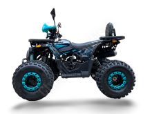 Dětská čtyřtaktní čtyřkolka ATV Hunter II 125ccm, 3 rych. poloautomat 8 kola, modrá (2)