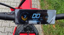 Elektrická motorka pitbike MRM M8 10kW 72V 19/17,sedlo 88cm, červený (5)
