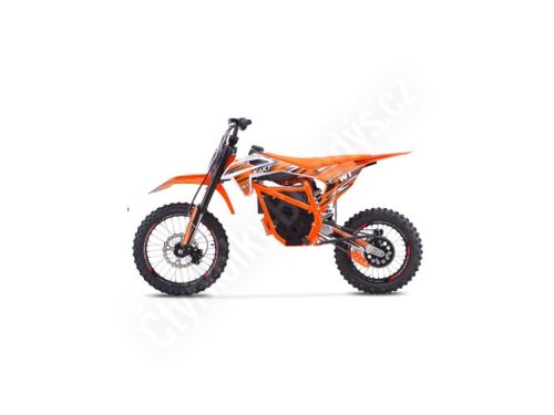 Dětská elektrická motorka Markstore W1  4500W 72V, kola 17/14 baterie Lithium,sedlo 86cm,