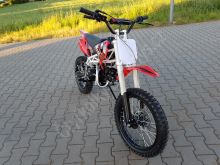 Pitbike MiniRocket Sky 125ccm 17/14  sedlo 87cm, červená (2)
