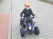 Dětská čtyřtaktní čtyřkolka ATV FactoryTeam 90ccm 4T, hydraulická brzda, zelená (4)