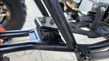 Dětská čtyřtaktní čtyřkolka  MiniRocket Troodon Deluxe 125ccm, 3+1, 8 kola, černo-oranzova (17)