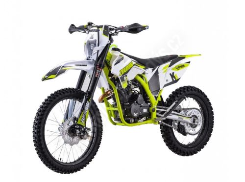 Pitbike Zuumav K5-CB225G 250ccm 21/18, světlo, el startér, sedlo87cm, zelená