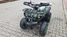Dětská čtyřtaktní čtyřkolka ATV Toronto 125ccm, 1 rych. poloaut, 7 kola, zelený maskáč (6)