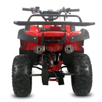 Dětská čtyřtaktní čtyřkolka ATV Toronto 125ccm, 1 rych. poloautomat, 7 kola, červená (5)