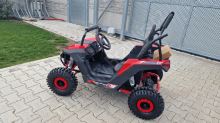 Dětská Bugina akumulátorová  ECO MiniUTV Renegade 1200W 48V červená (9)