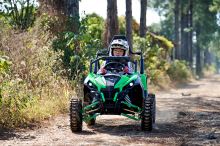 Dětská Bugina akumulátorová ECO MiniUTV Renegade 1200W 48V  zelená (5)