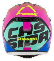 Dětská cross helma Cup 2 Napa Junior, CASSIDA, dětská (multikolor perleť) L (51 až 52 cm) (3)