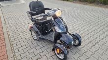 Elektrický čtyřkolový skútr 4GO,500 W 60 V 25 km/h černá nepotřebuje SPZ