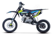 Pitbike Zuumav S5 125ccm 17/14, el startér, řazení se spojkou, sedlo 90cm, černá (1)