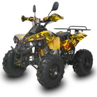Dětská elektro čtyřkolka ATV Warrior XL 1000W 48V maskáč žlutý