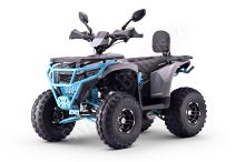 Čtyřkolka MiniRocket Troodon 125ccm, 3+1 Deluxe, 8 kola, šedo-modrá