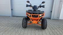 Dětská čtyřtaktní čtyřkolka  MiniRocket Troodon Deluxe 125ccm, 3+1, 8 kola, černo-oranzova (8)