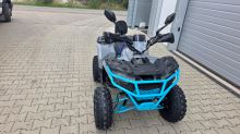 Dětská čtyřtaktní čtyřkolka ATV MiniRocket Troodon Deluxe 125ccm, 3+1, 8 kola, šedo-modrá (3)