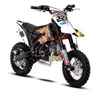 Pitbike MiniRocket Motors TRO50 4takt oranžová, sedlo 63cm (1)